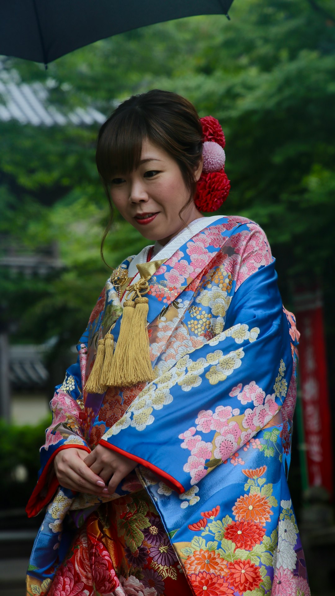 Gloves Crimson Kimono